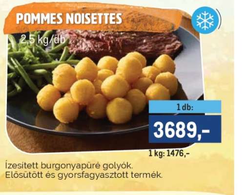 POMMES NOISETTES