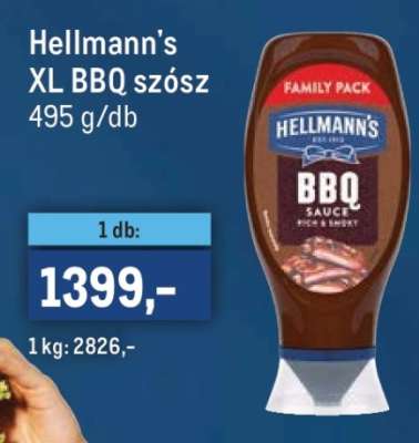 Hellmann's XL BBQ szósz