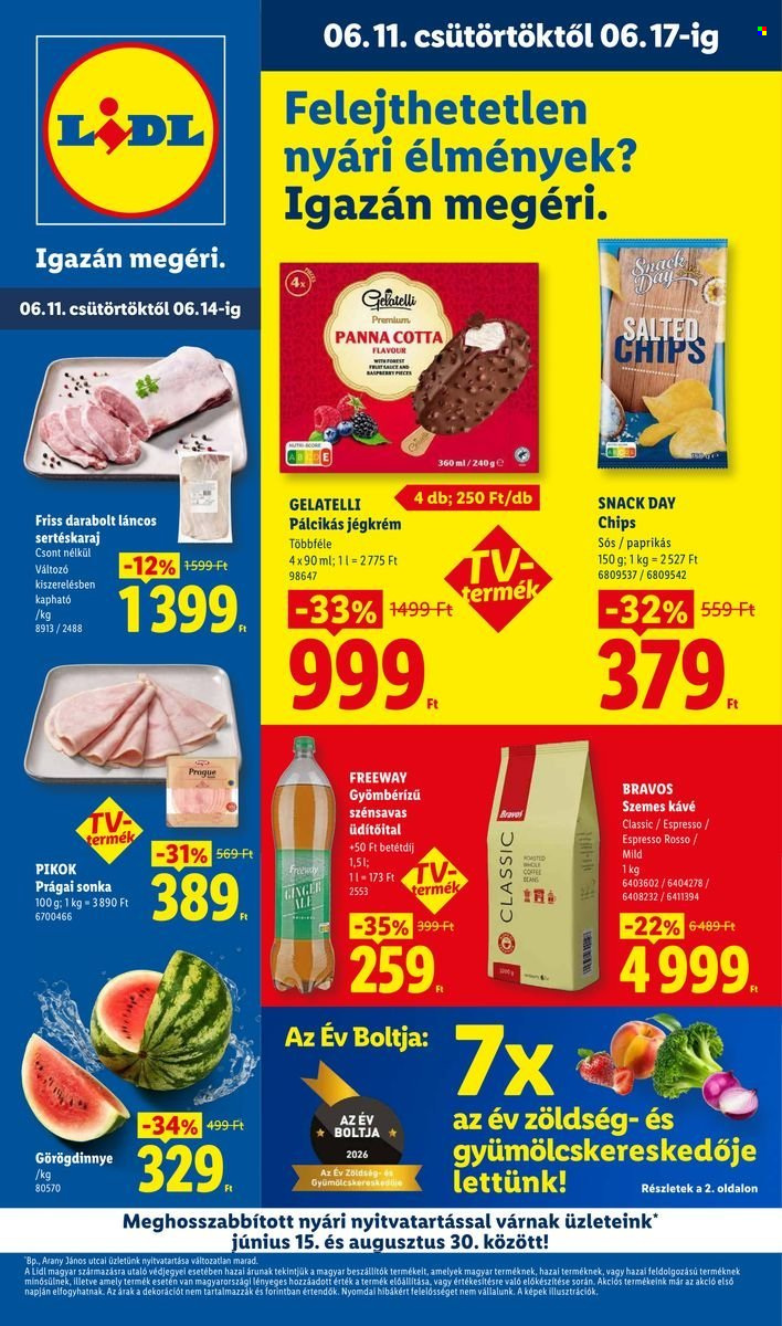 Lidl akciós újság érvényes:  - 2026.06.11 - 2026.06.17. 1. oldal Oldal 1