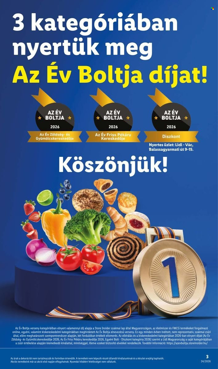 Lidl akciós újság érvényes:  - 2026.06.11 - 2026.06.17. 3. oldal Oldal 3