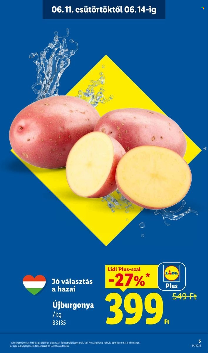 Lidl akciós újság érvényes:  - 2026.06.11 - 2026.06.17. 5. oldal Oldal 5