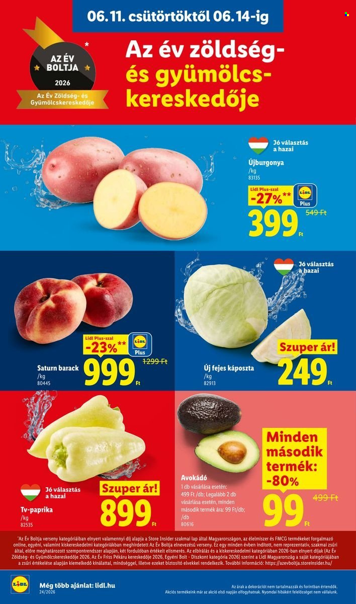 Lidl akciós újság érvényes:  - 2026.06.11 - 2026.06.17. 6. oldal Oldal 6