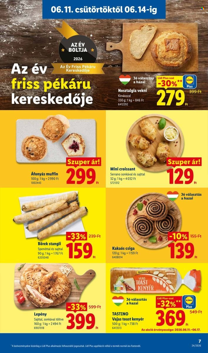 Lidl akciós újság érvényes:  - 2026.06.11 - 2026.06.17. 7. oldal Oldal 7