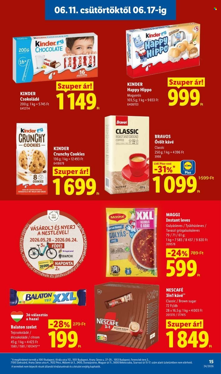 Lidl akciós újság érvényes:  - 2026.06.11 - 2026.06.17. 15. oldal Oldal 15