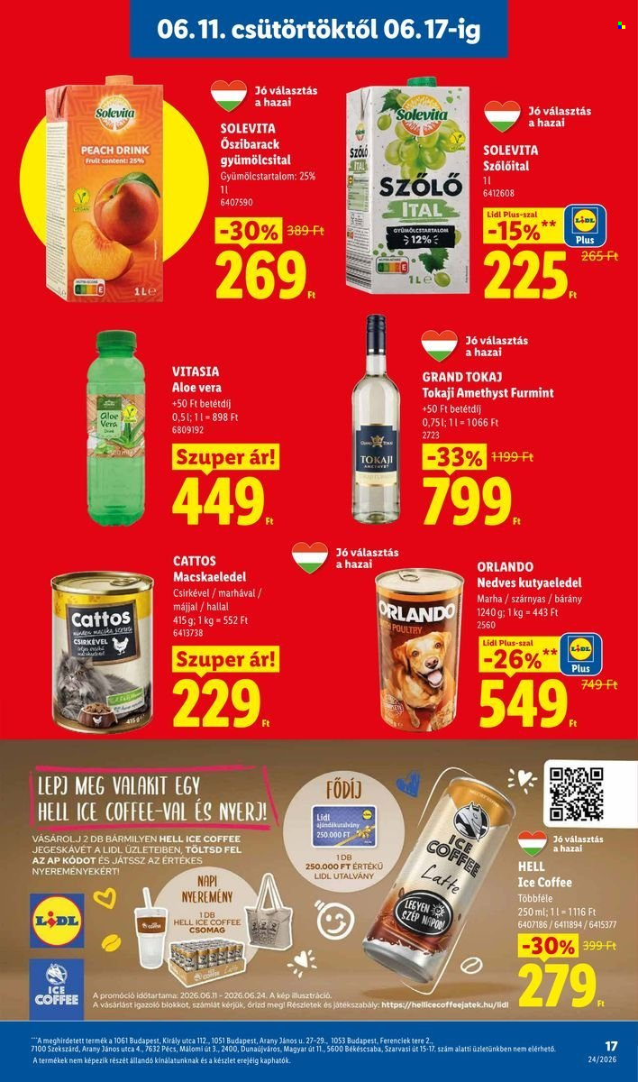 Lidl akciós újság érvényes:  - 2026.06.11 - 2026.06.17. 17. oldal Oldal 17