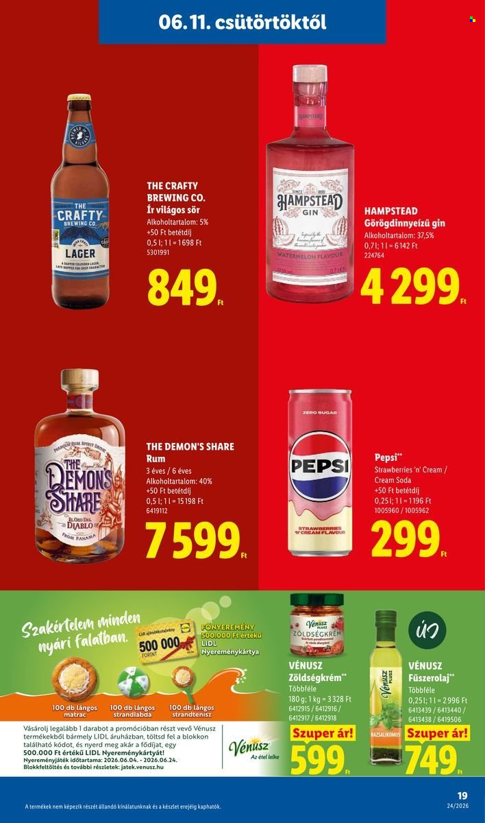 Lidl akciós újság érvényes:  - 2026.06.11 - 2026.06.17. 19. oldal Oldal 19