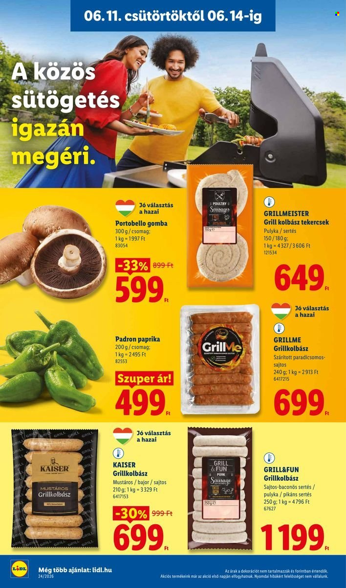 Lidl akciós újság érvényes:  - 2026.06.11 - 2026.06.17. 22. oldal Oldal 22
