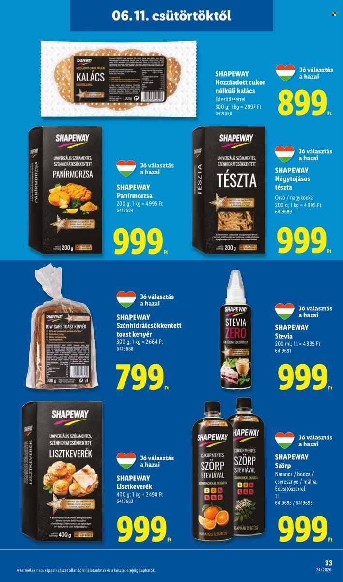 Lidl akciós újság érvényes:  - 2026.06.11 - 2026.06.17. 33. oldal Oldal 33