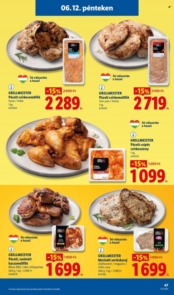 Lidl akciós újság érvényes:  - 2026.06.11 - 2026.06.17. 47. oldal Oldal 47