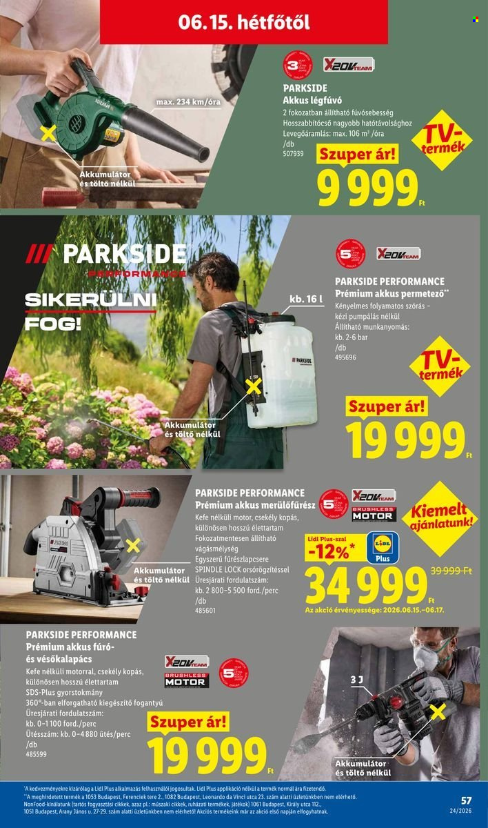 Lidl akciós újság érvényes:  - 2026.06.11 - 2026.06.17. 57. oldal Oldal 57