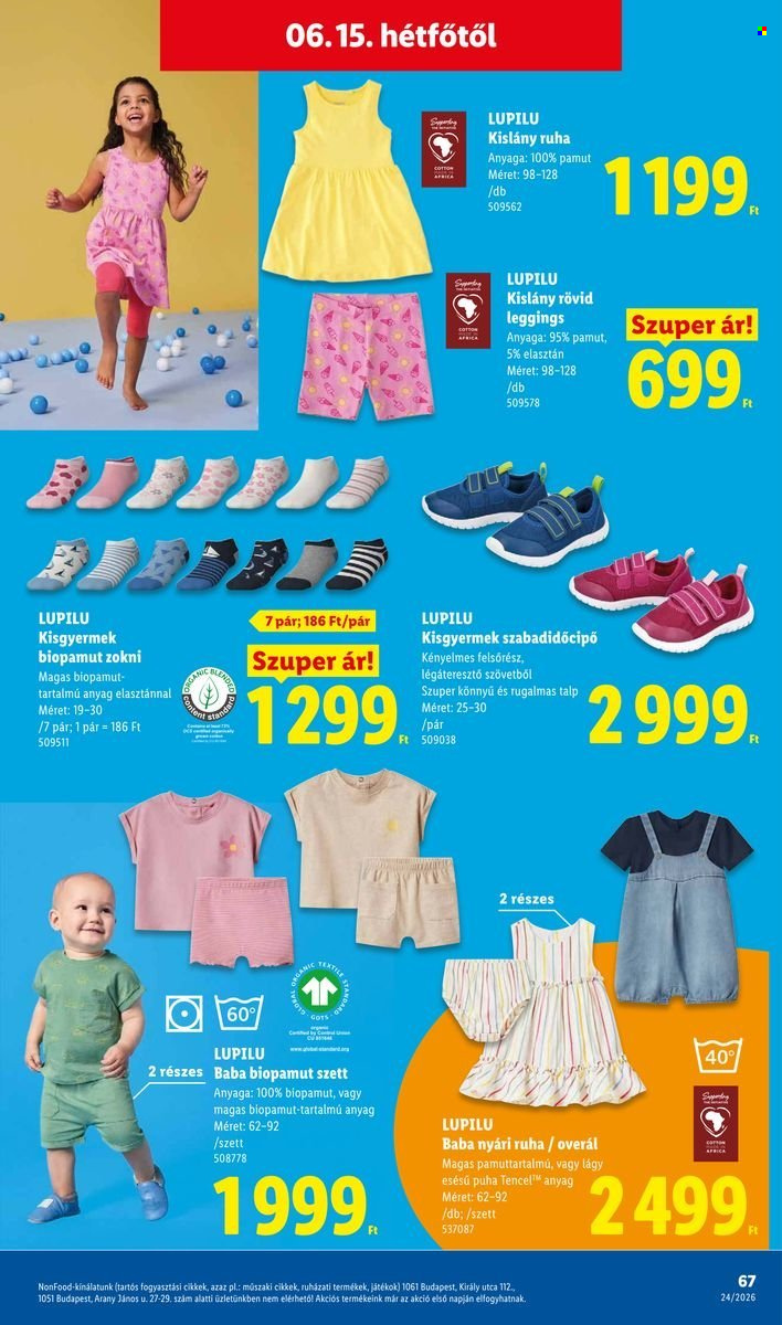 Lidl akciós újság érvényes:  - 2026.06.11 - 2026.06.17. 67. oldal Oldal 67