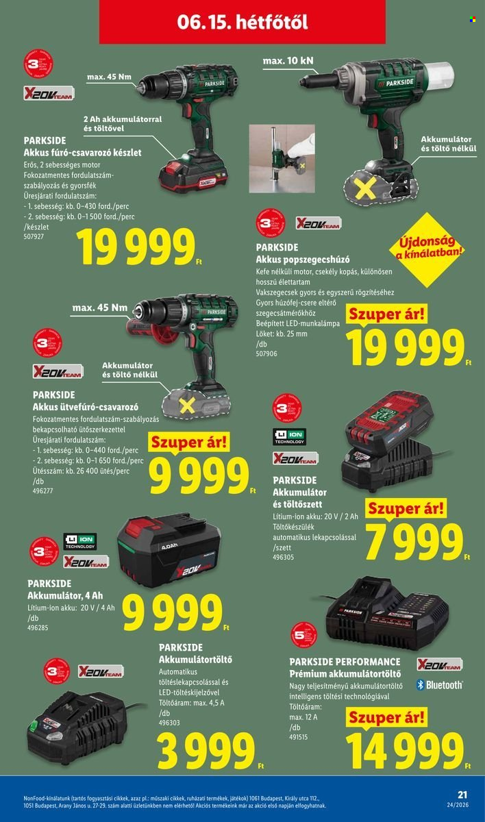 Lidl akciós újság érvényes:  - 2026.06.11 - 2026.06.17. 21. oldal Oldal 21
