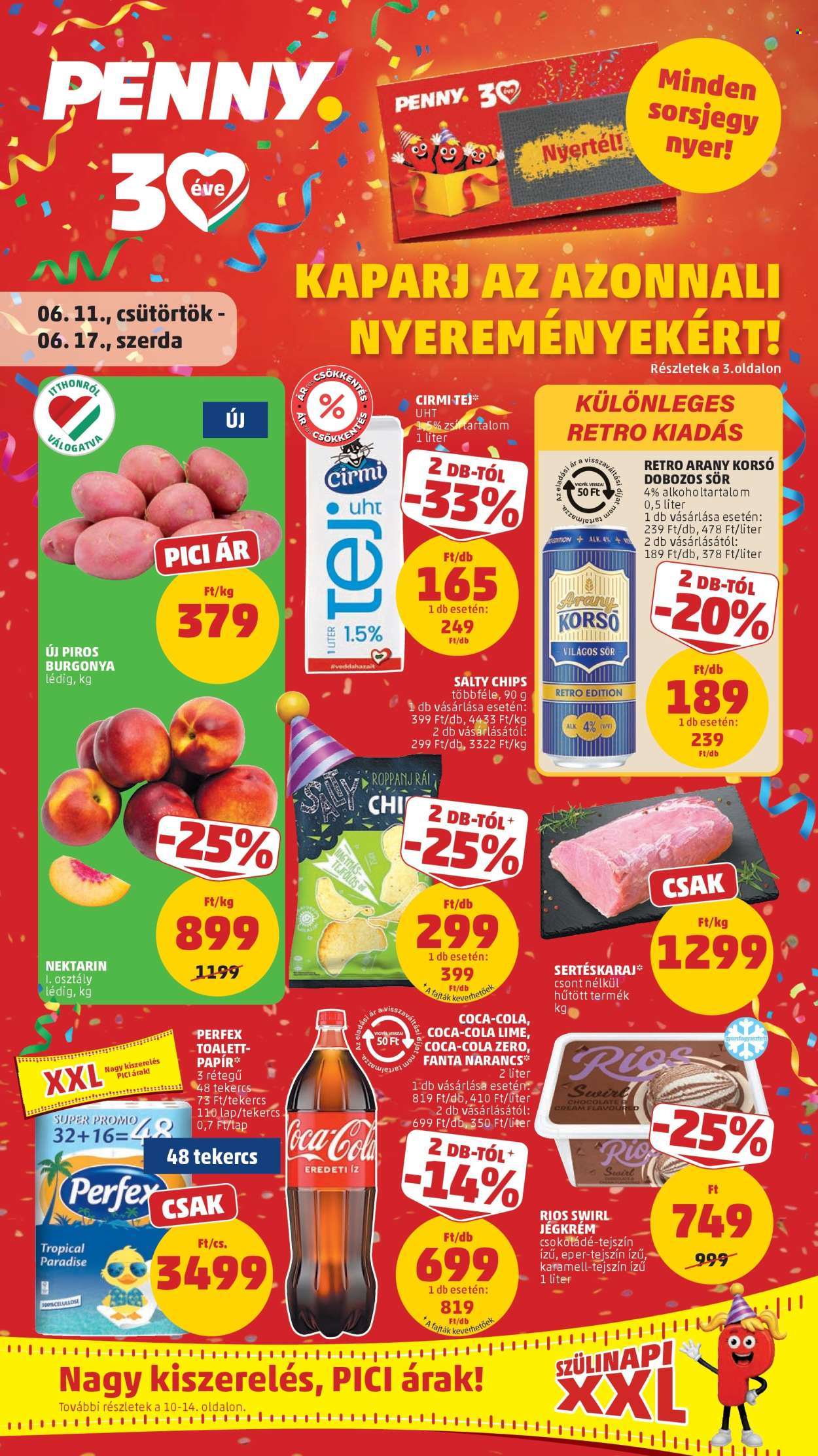 Penny Market akciós újság érvényes:  - 2026.06.11 - 2026.06.17. 1. oldal Oldal 1