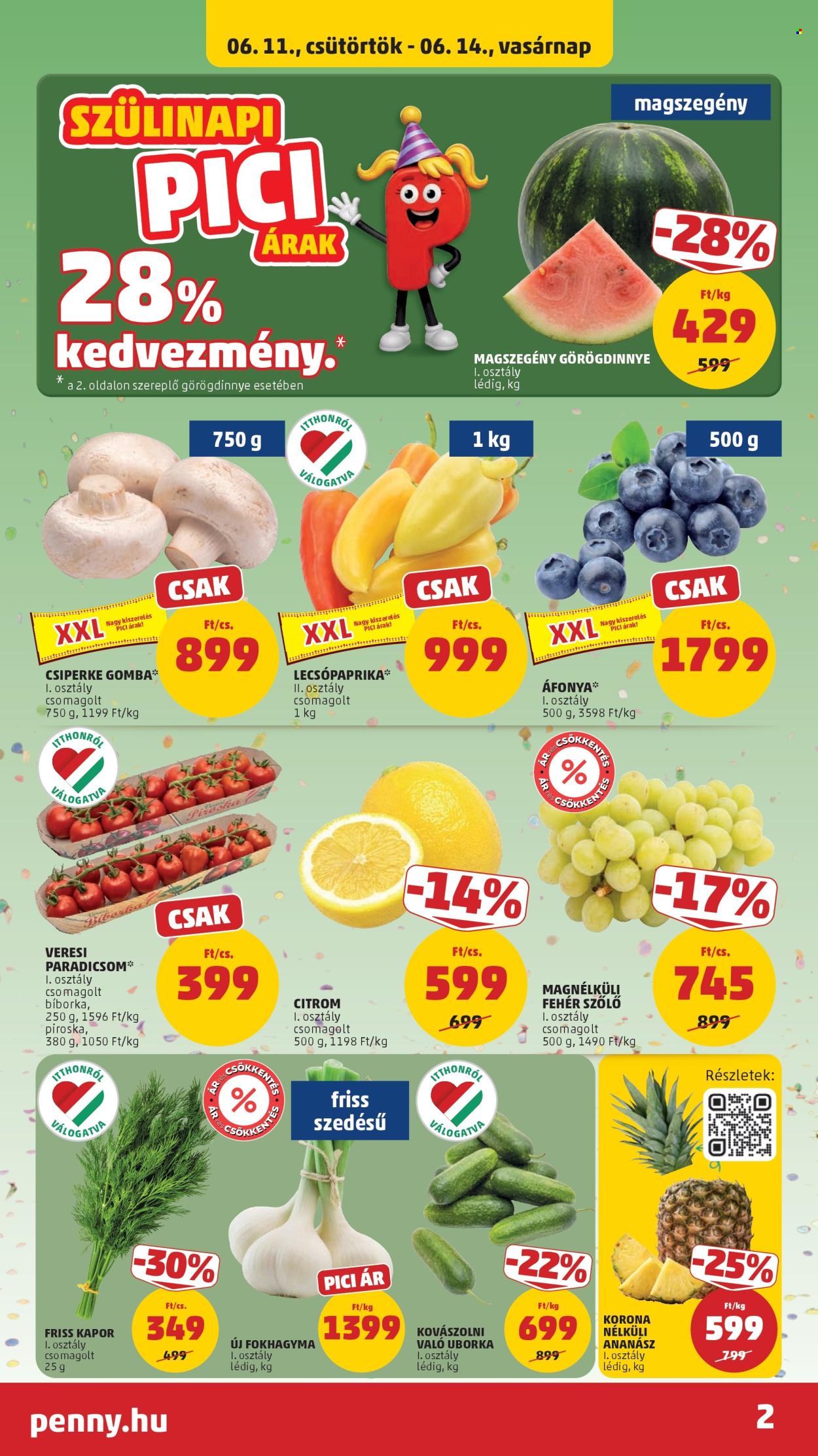 Penny Market akciós újság érvényes:  - 2026.06.11 - 2026.06.17. 2. oldal Oldal 2