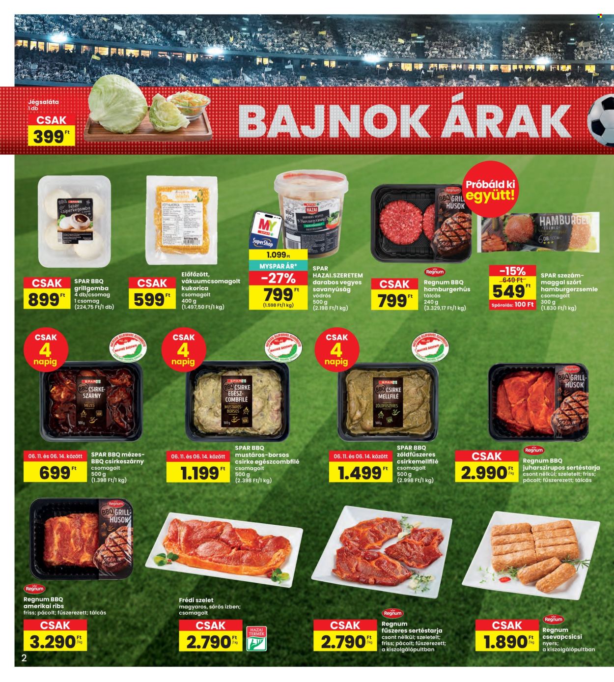 INTERSPAR akciós újság érvényes:  - 2026.06.11 - 2026.06.17. 2. oldal Oldal 2