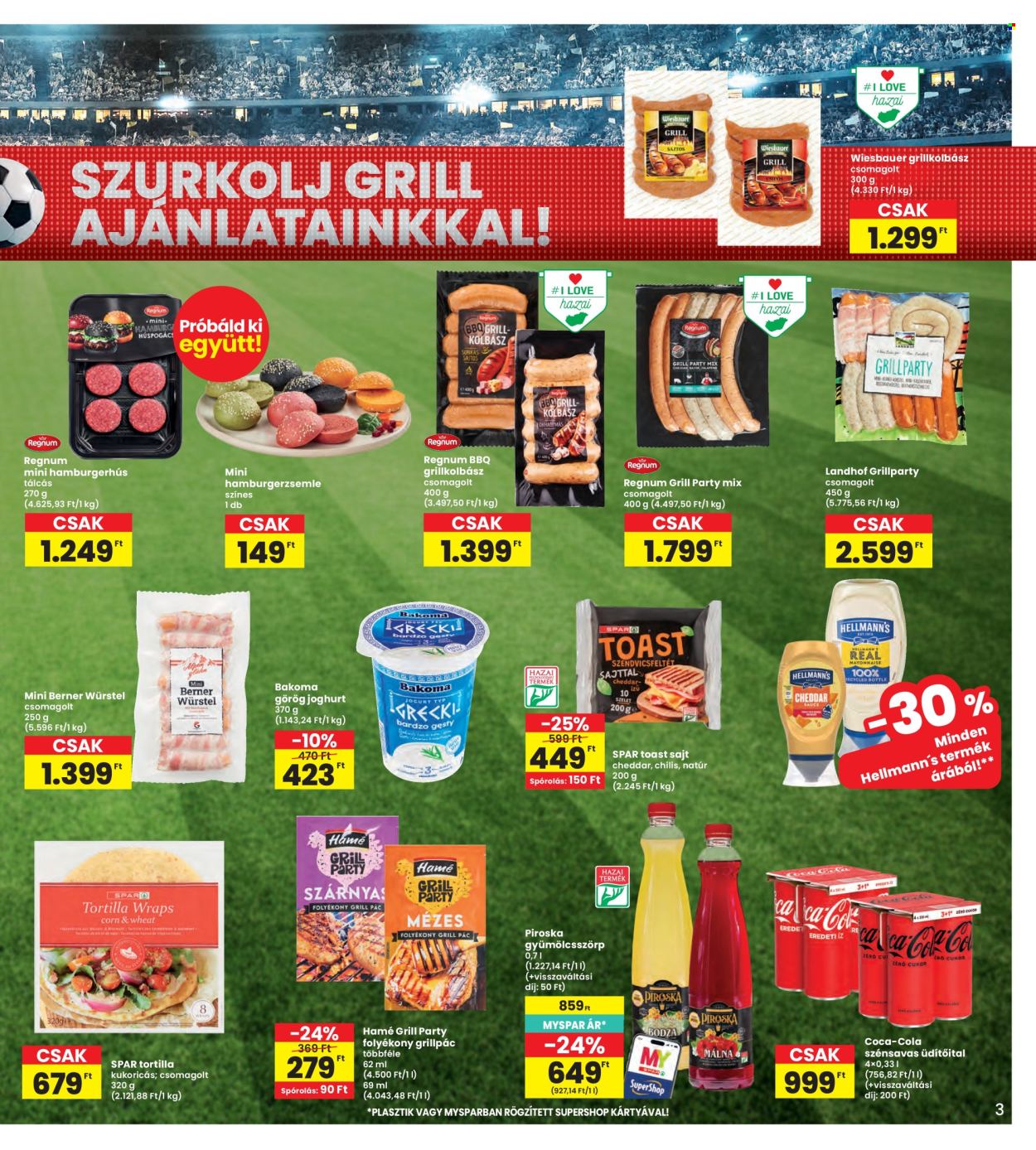 INTERSPAR akciós újság érvényes:  - 2026.06.11 - 2026.06.17. 3. oldal Oldal 3