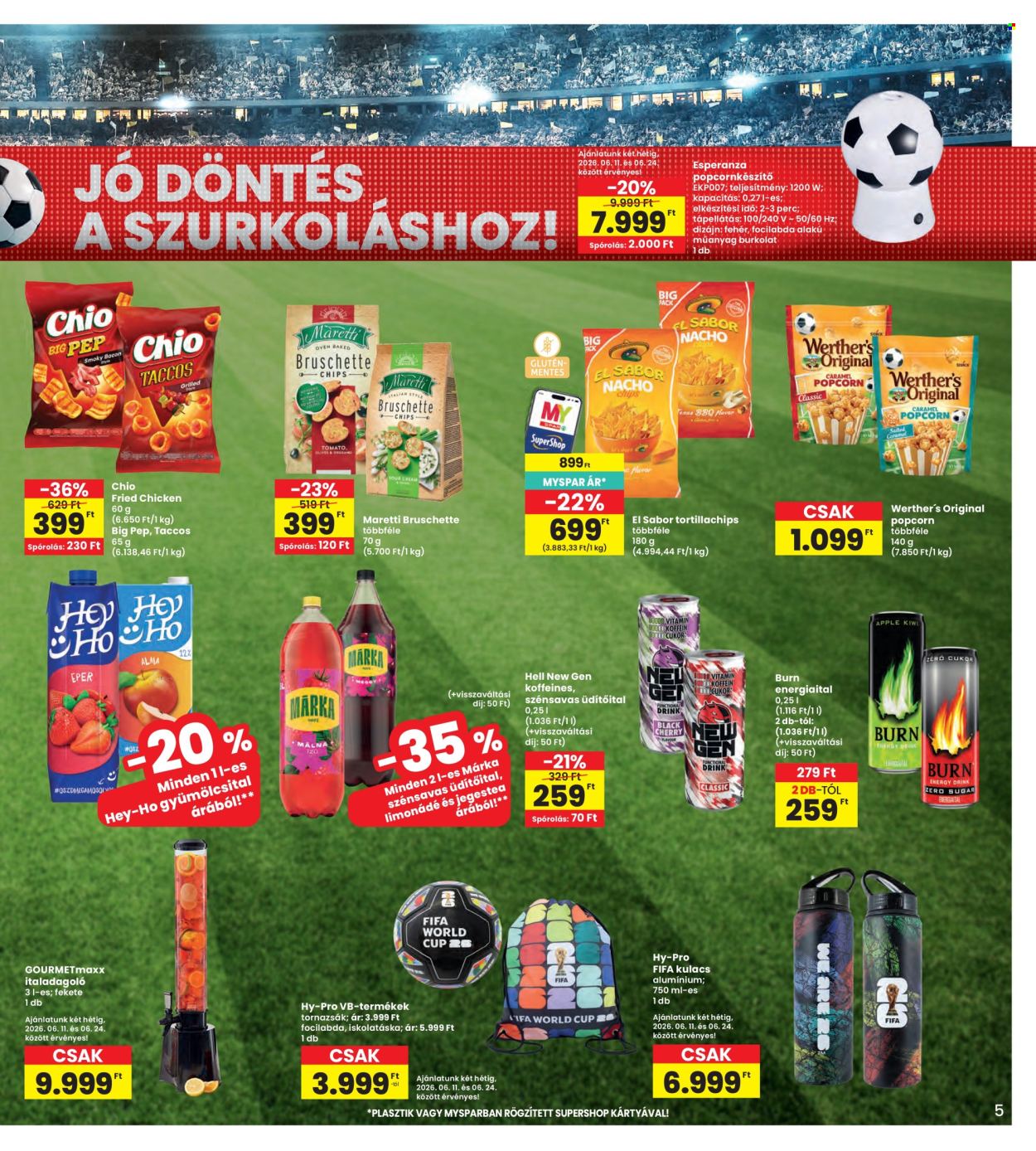 INTERSPAR akciós újság érvényes:  - 2026.06.11 - 2026.06.17. 5. oldal Oldal 5