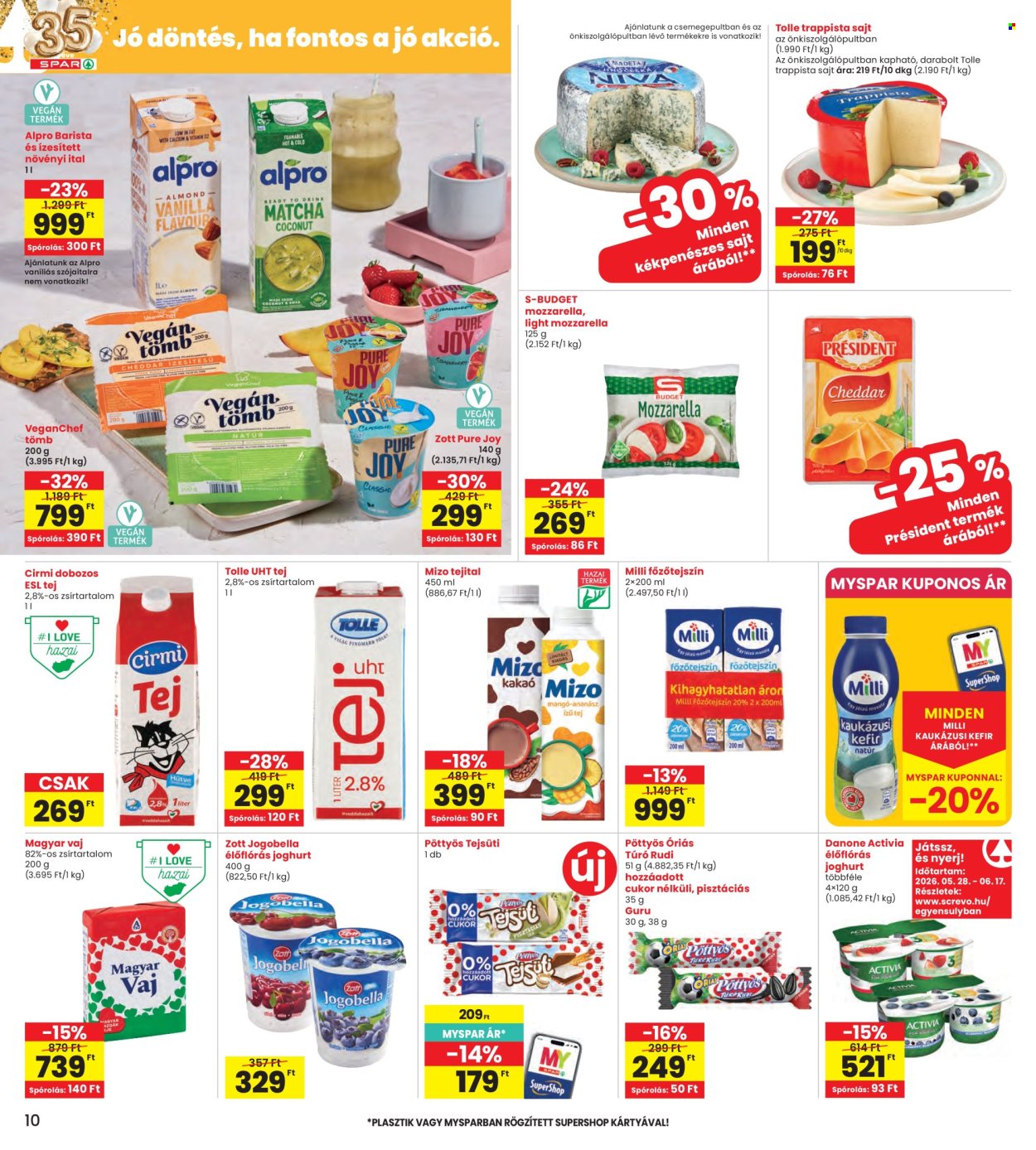INTERSPAR akciós újság érvényes:  - 2026.06.11 - 2026.06.17. 10. oldal Oldal 10