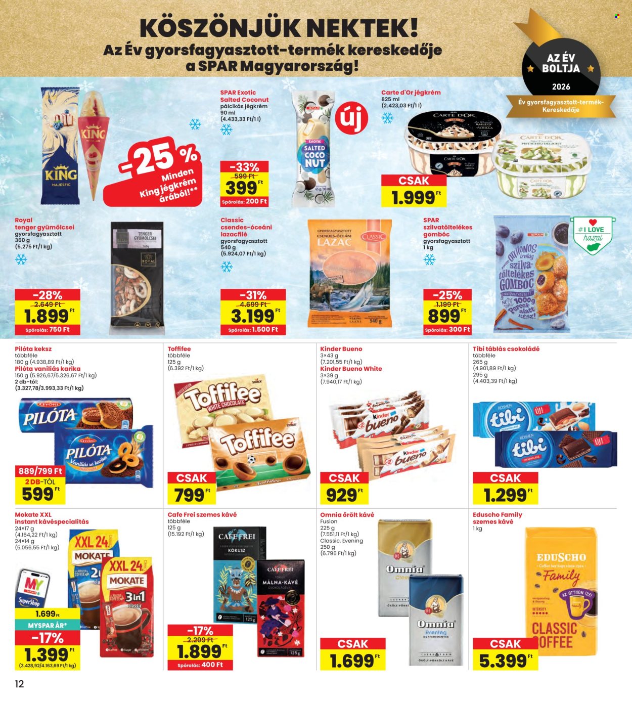 INTERSPAR akciós újság érvényes:  - 2026.06.11 - 2026.06.17. 12. oldal Oldal 12