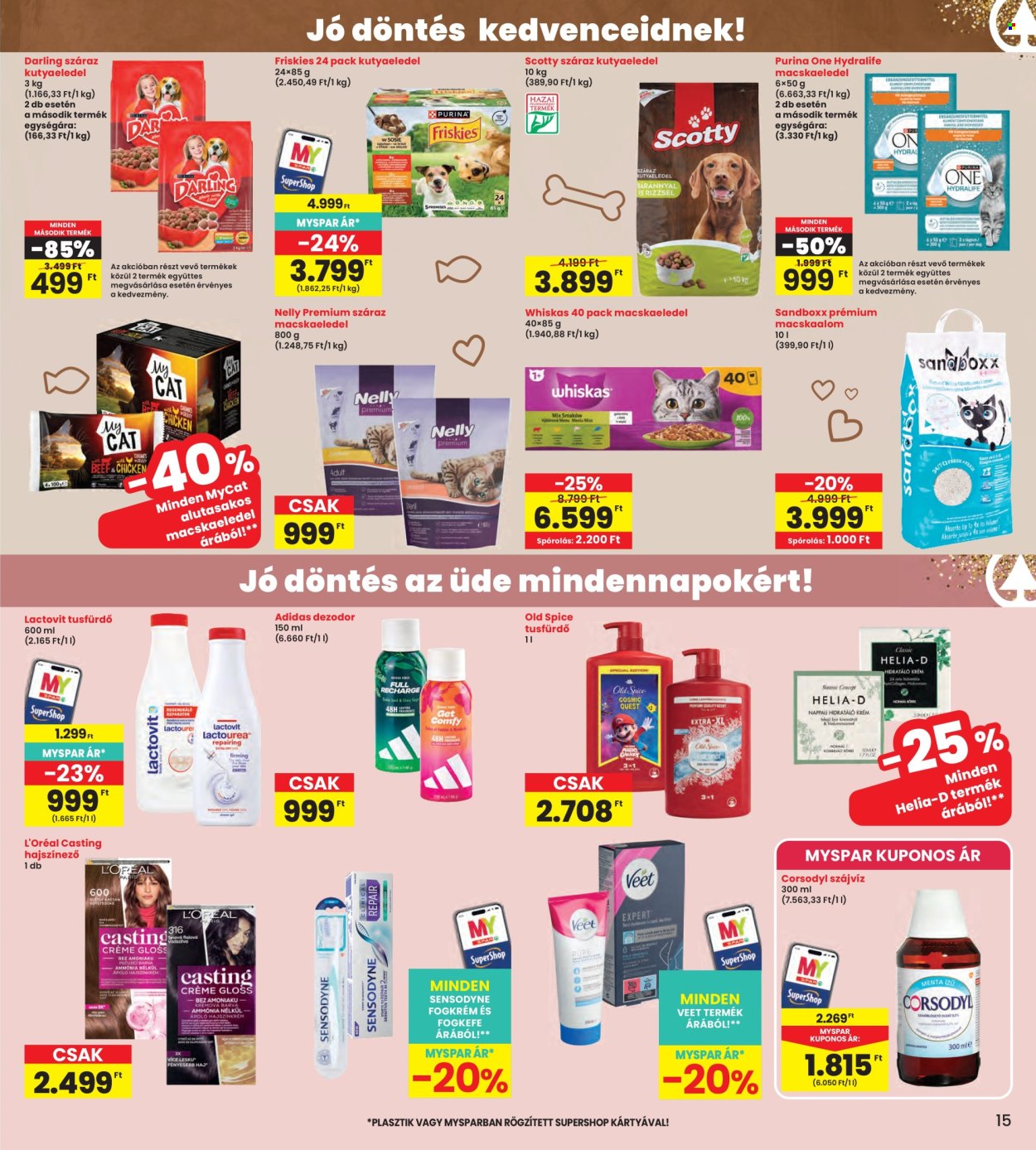 INTERSPAR akciós újság érvényes:  - 2026.06.11 - 2026.06.17. 15. oldal Oldal 15
