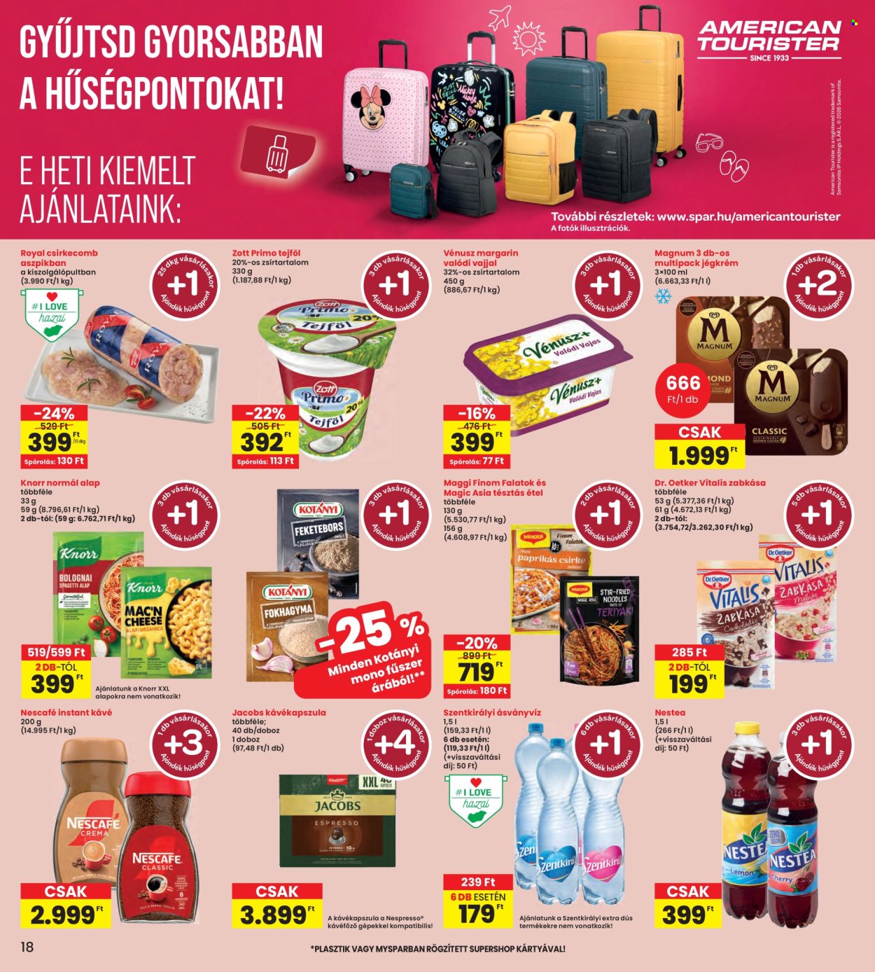 INTERSPAR akciós újság érvényes:  - 2026.06.11 - 2026.06.17. 18. oldal Oldal 18