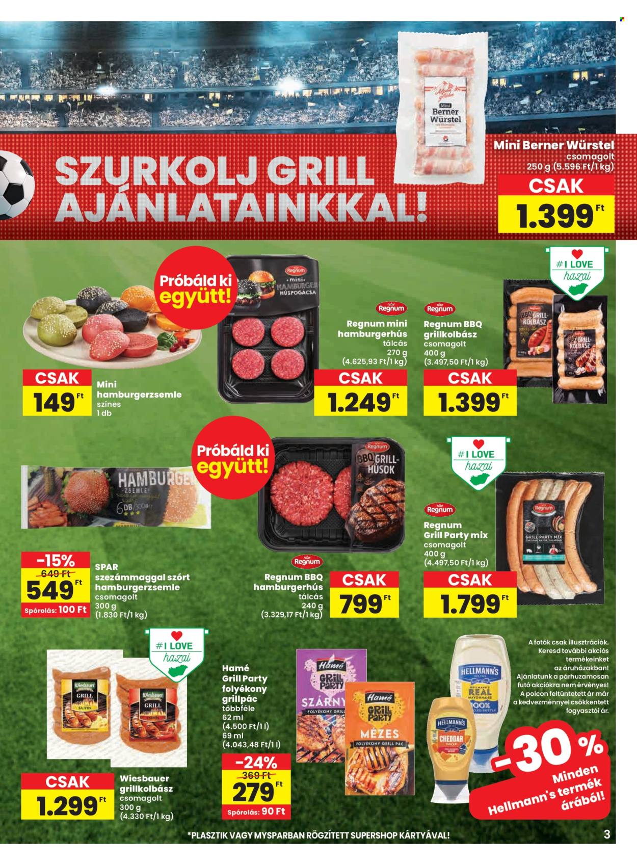 SPAR akciós újság érvényes:  - 2026.06.11 - 2026.06.17. 3. oldal Oldal 3