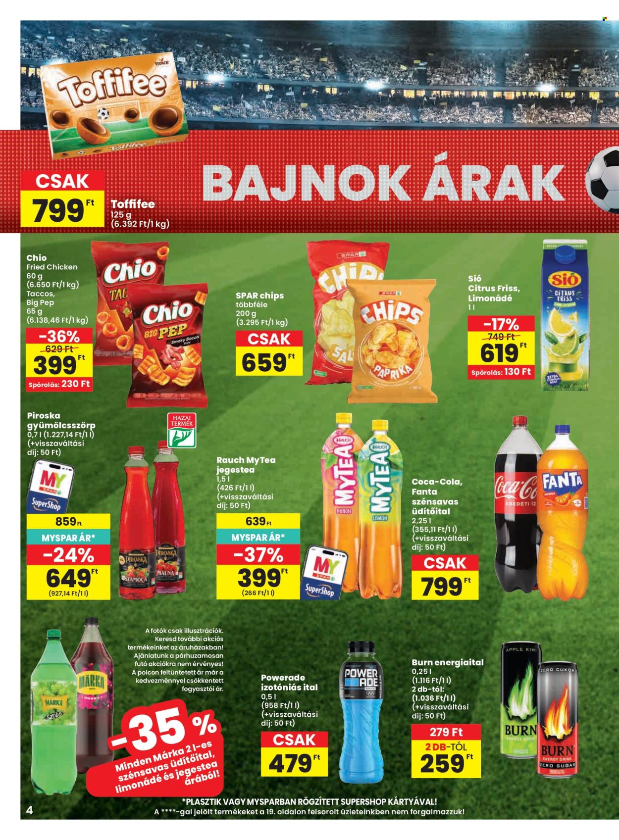 SPAR akciós újság érvényes:  - 2026.06.11 - 2026.06.17. 4. oldal Oldal 4