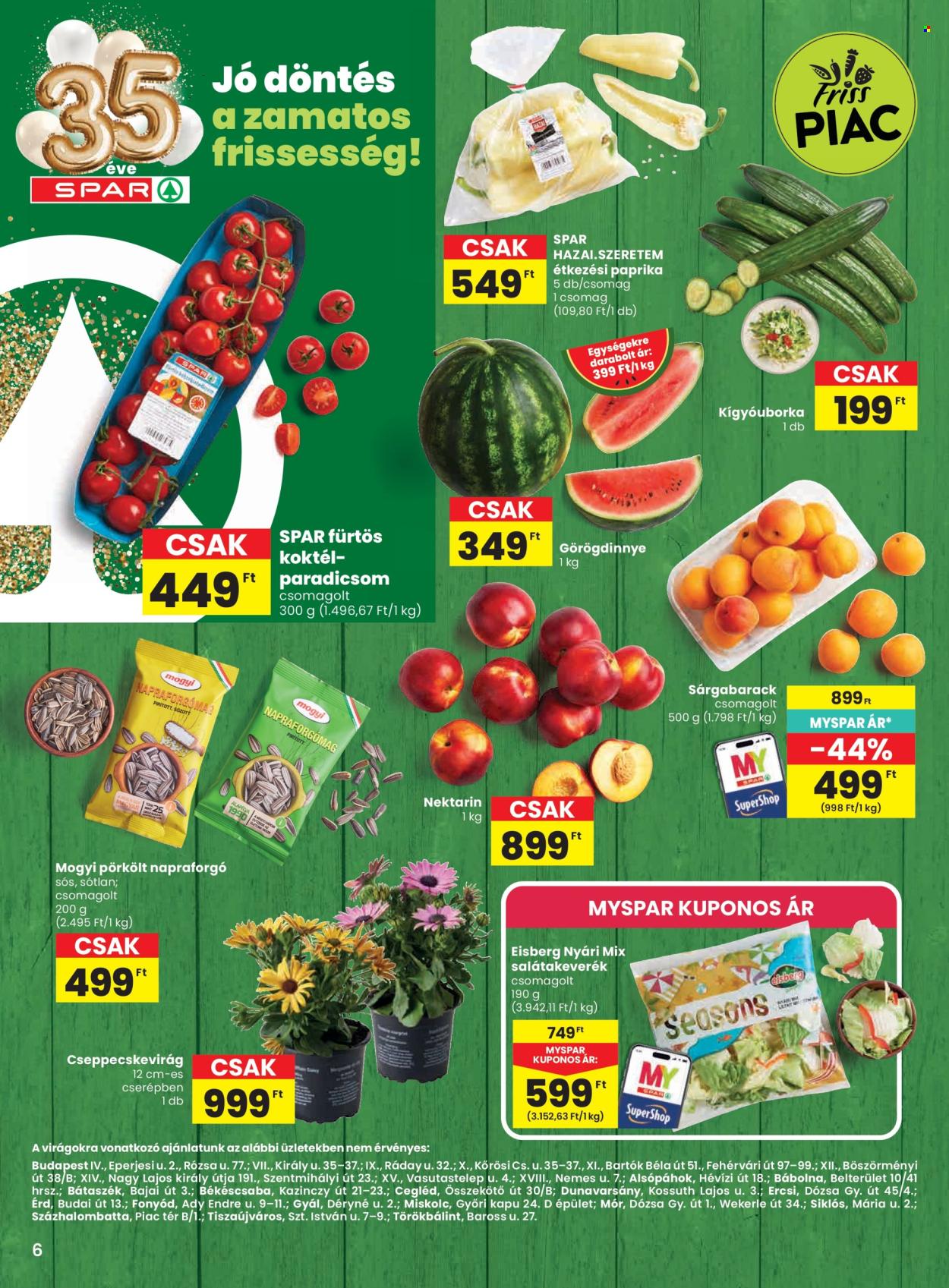 SPAR akciós újság érvényes:  - 2026.06.11 - 2026.06.17. 6. oldal Oldal 6