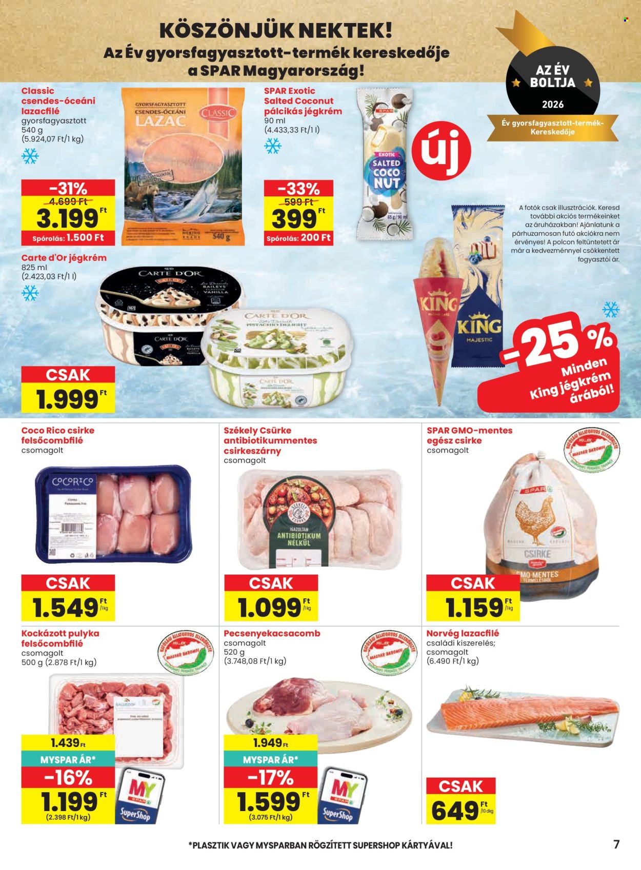 SPAR akciós újság érvényes:  - 2026.06.11 - 2026.06.17. 7. oldal Oldal 7