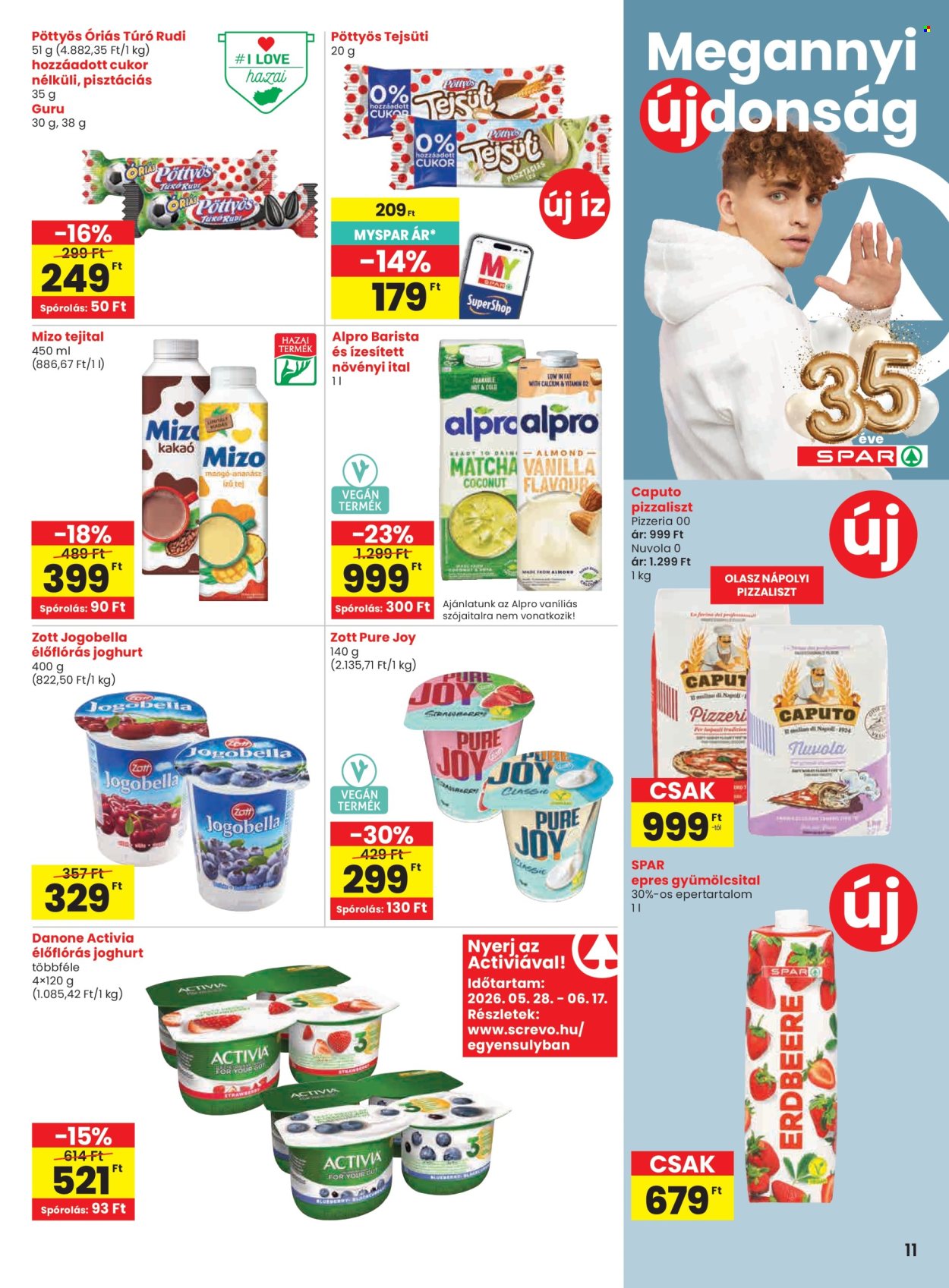 SPAR akciós újság érvényes:  - 2026.06.11 - 2026.06.17. 11. oldal Oldal 11