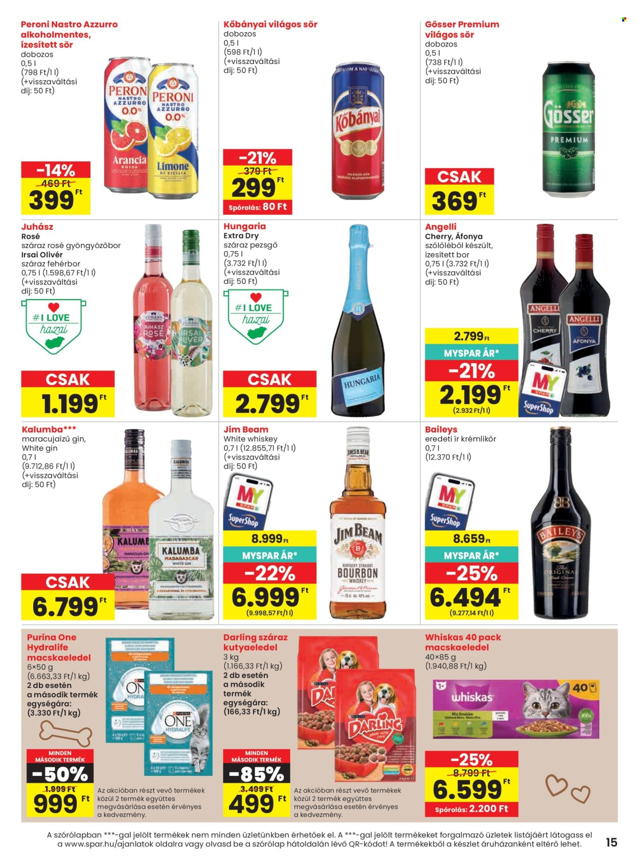 SPAR akciós újság érvényes:  - 2026.06.11 - 2026.06.17. 15. oldal Oldal 15