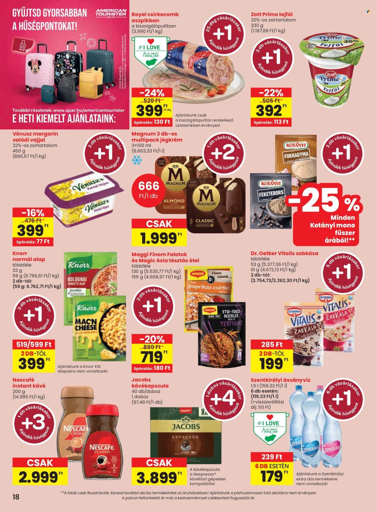 SPAR akciós újság érvényes:  - 2026.06.11 - 2026.06.17. 18. oldal Oldal 18