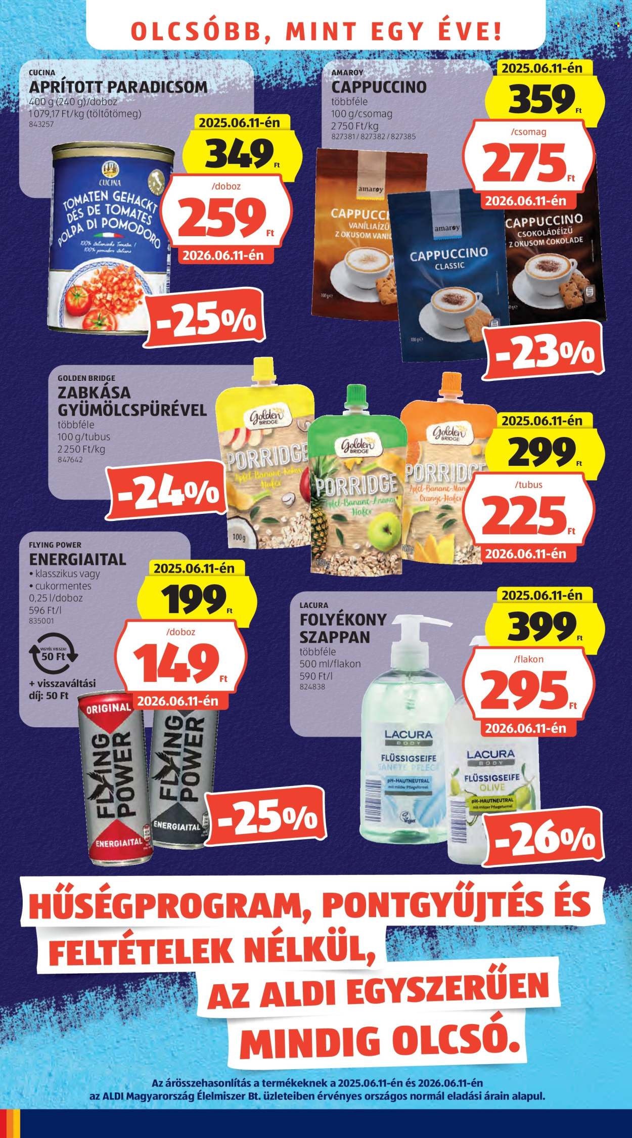 Aldi akciós újság érvényes:  - 2026.06.11 - 2026.06.17. 4. oldal Oldal 4