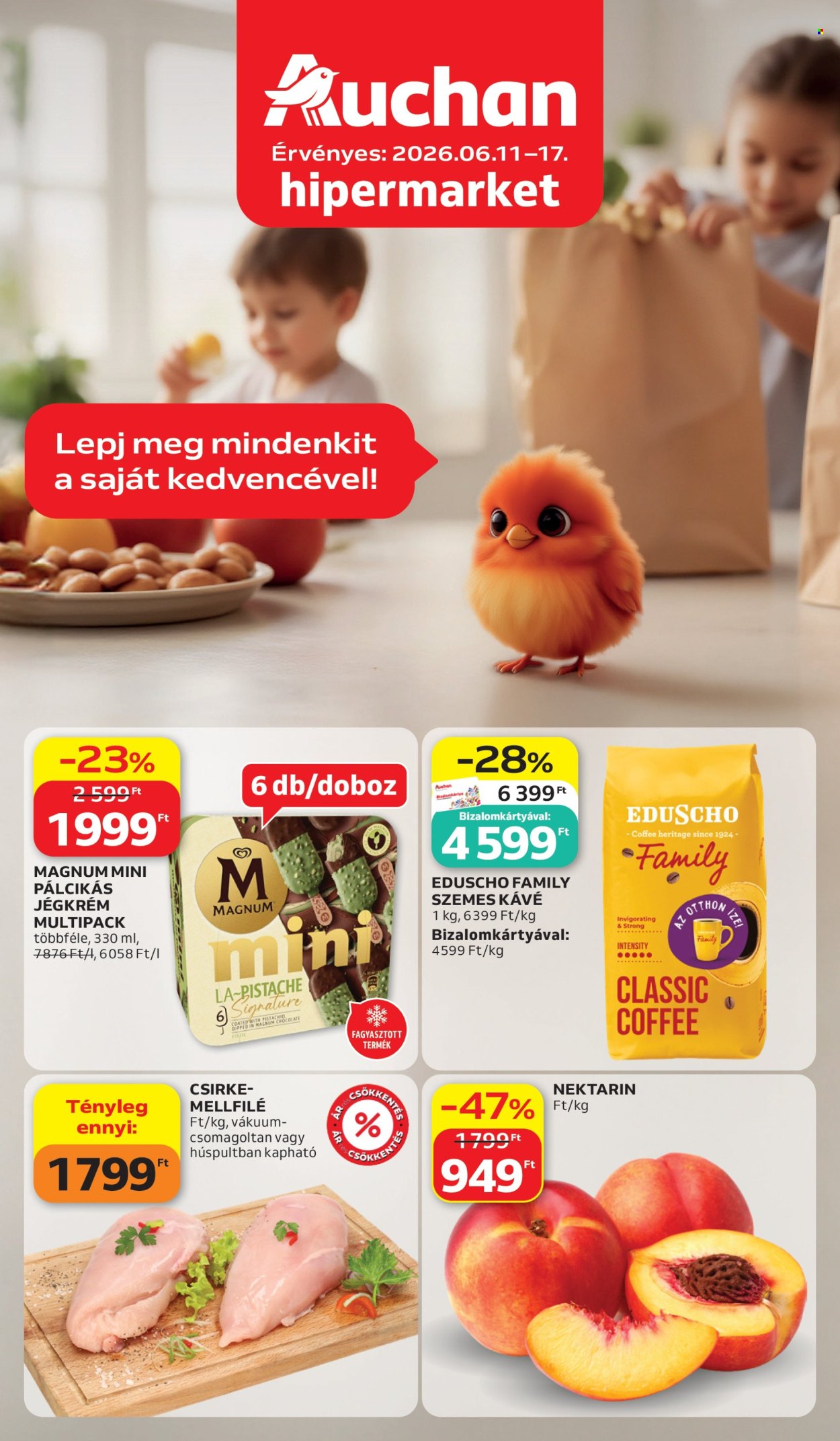 Auchan akciós újság érvényes:  - 2026.06.11 - 2026.06.17. 1. oldal Oldal 1