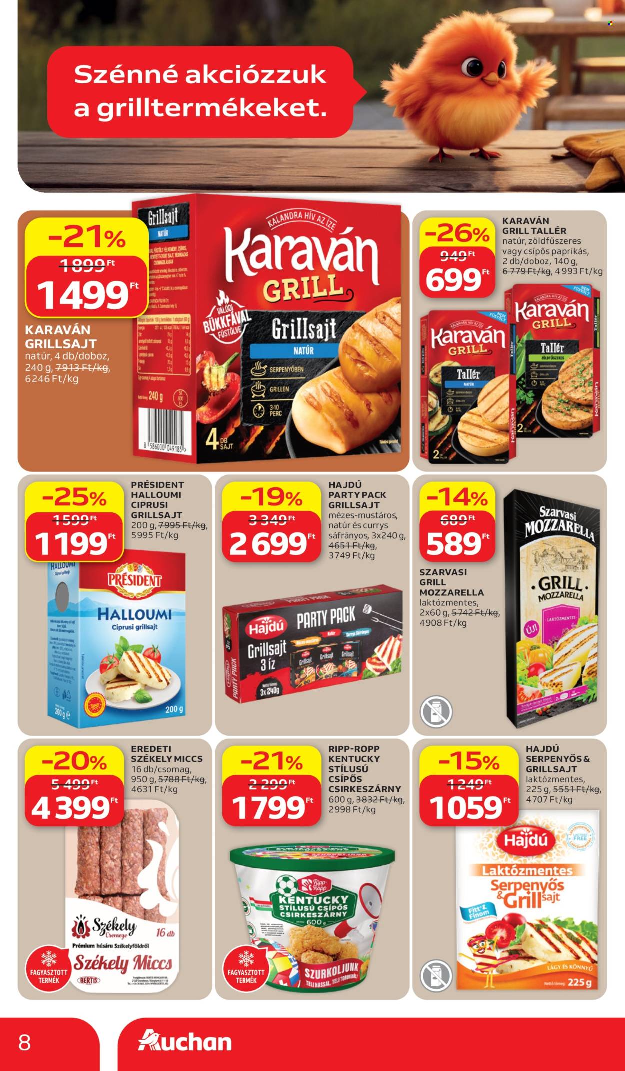 Auchan akciós újság érvényes:  - 2026.06.11 - 2026.06.17. 8. oldal Oldal 8