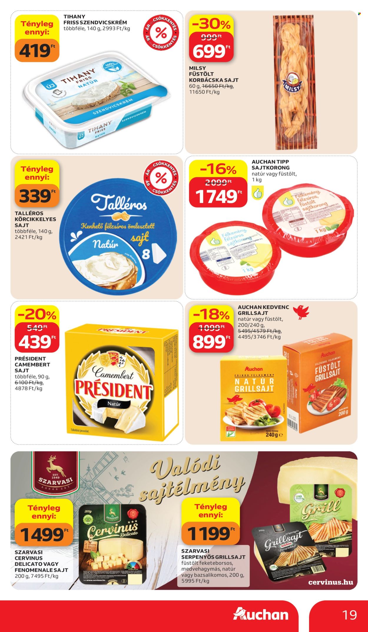 Auchan akciós újság érvényes:  - 2026.06.11 - 2026.06.17. 19. oldal Oldal 19