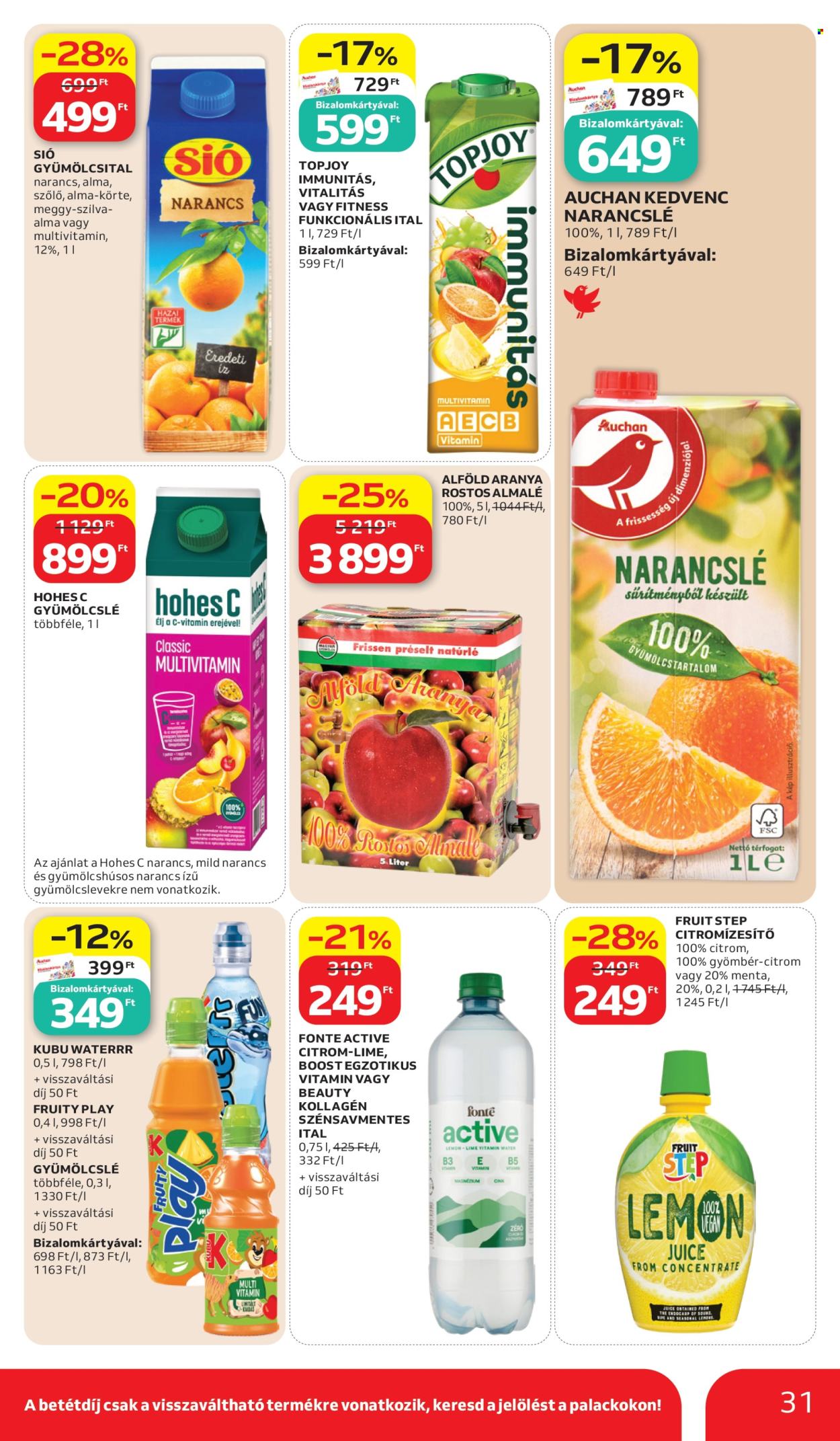 Auchan akciós újság érvényes:  - 2026.06.11 - 2026.06.17. 31. oldal Oldal 31