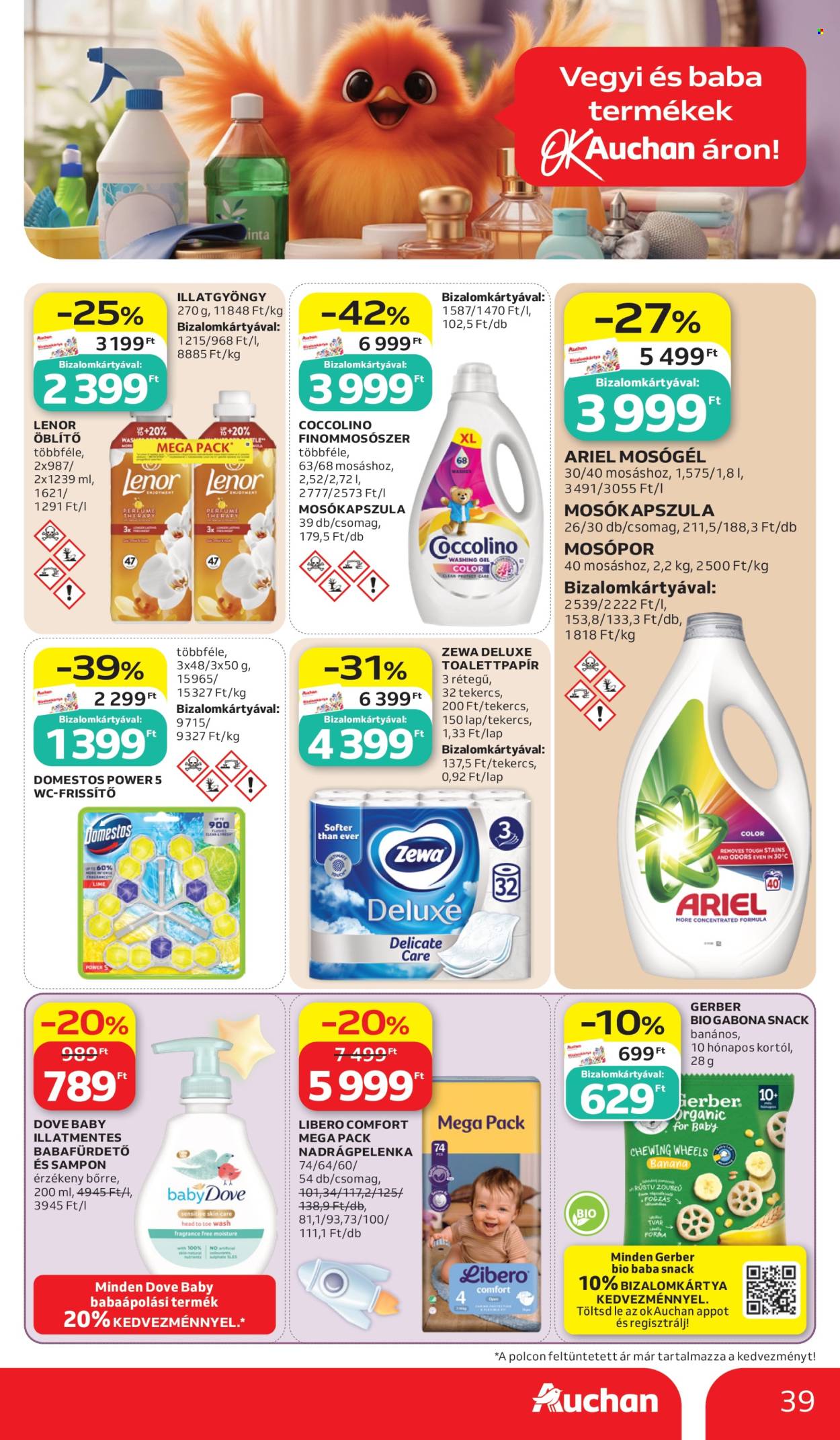 Auchan akciós újság érvényes:  - 2026.06.11 - 2026.06.17. 39. oldal Oldal 39