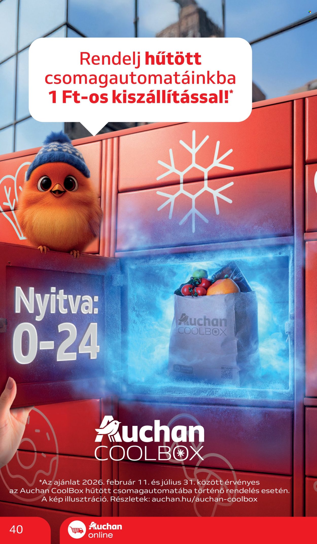 Auchan akciós újság érvényes:  - 2026.06.11 - 2026.06.17. 40. oldal Oldal 40