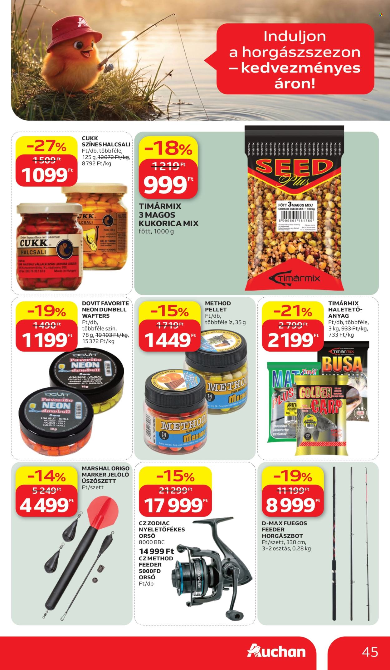 Auchan akciós újság érvényes:  - 2026.06.11 - 2026.06.17. 45. oldal Oldal 45