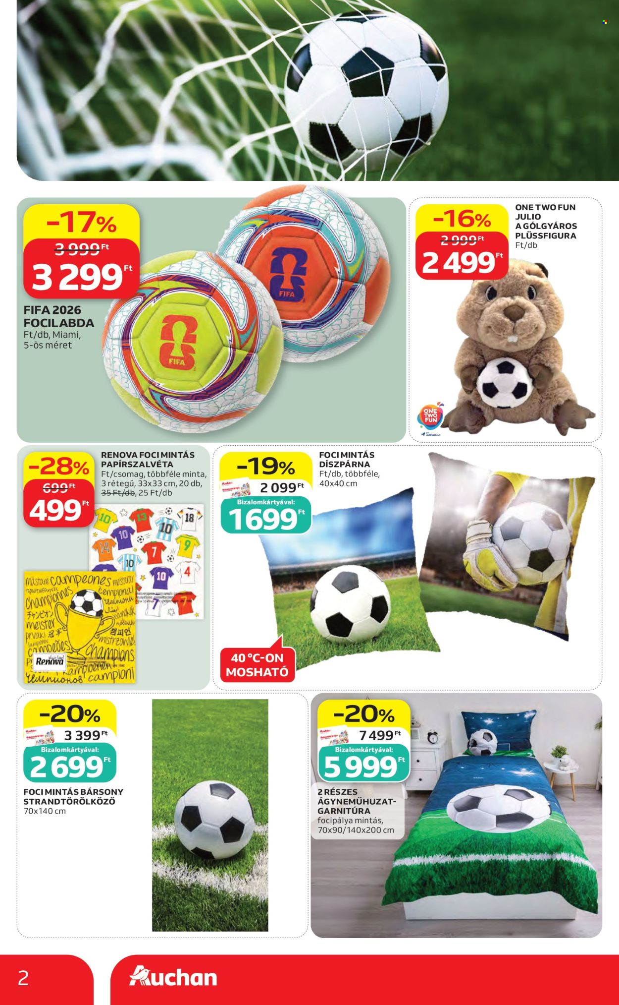 Auchan akciós újság érvényes:  - 2026.06.11 - 2026.07.01. 2. oldal Oldal 2