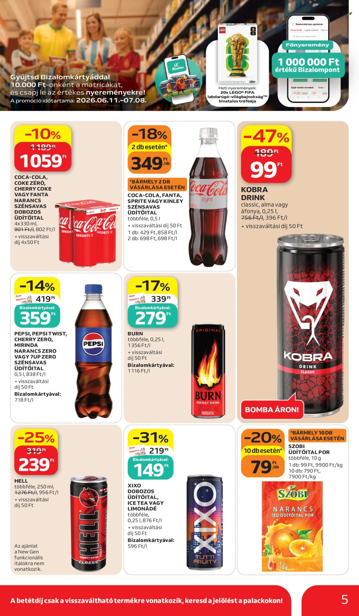 Auchan akciós újság érvényes:  - 2026.06.11 - 2026.06.24. 5. oldal Oldal 5