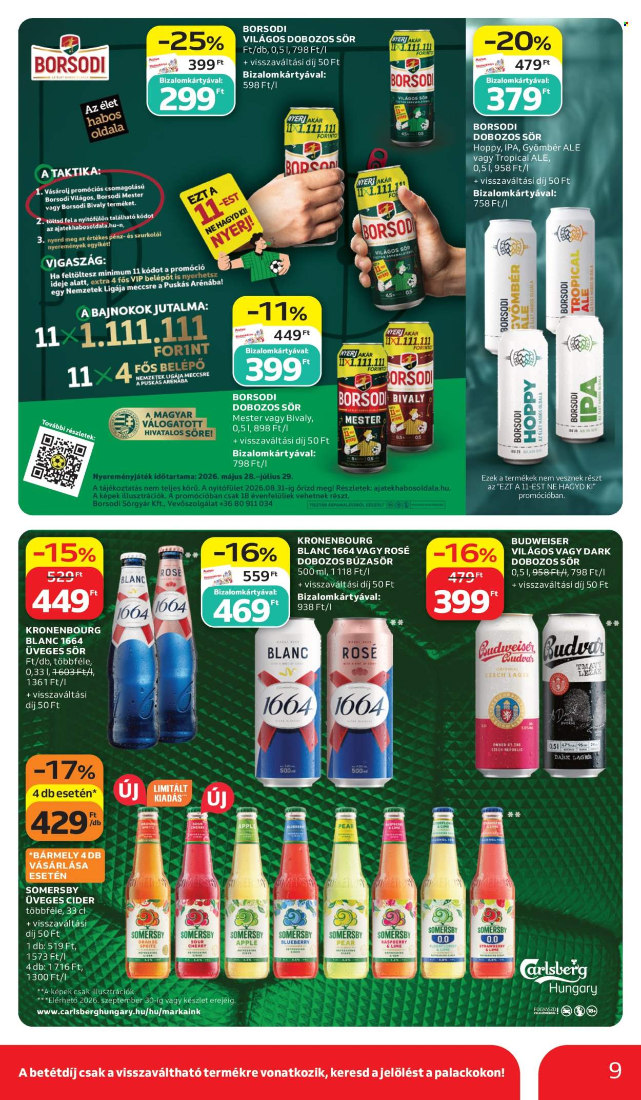 Auchan akciós újság érvényes:  - 2026.06.11 - 2026.06.24. 9. oldal Oldal 9