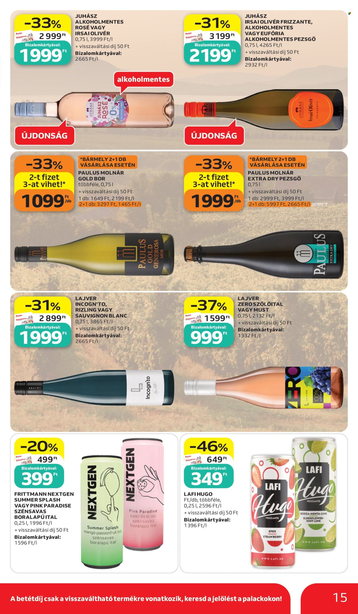 Auchan akciós újság érvényes:  - 2026.06.11 - 2026.06.24. 15. oldal Oldal 15