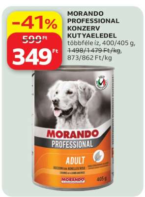 MORANDO PROFESSIONAL KONZERV KUTYAELEDEL
