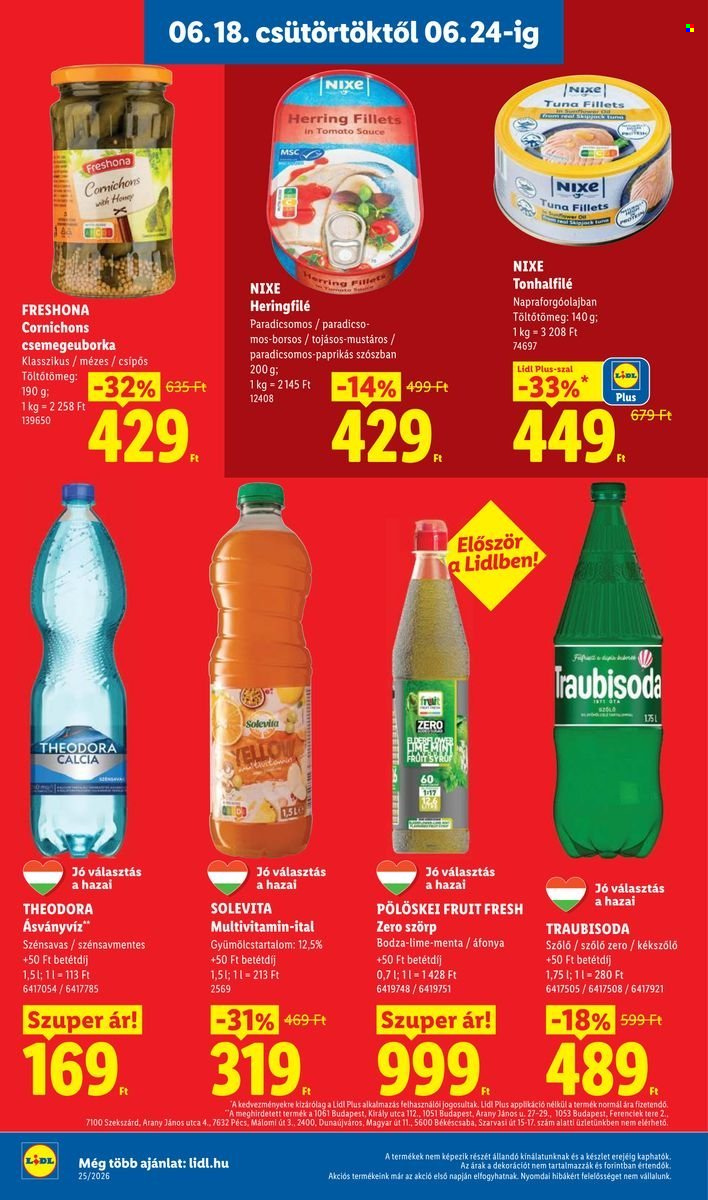 Lidl akciós újság érvényes:  - 2026.06.18 - 2026.06.24. 10. oldal Oldal 10