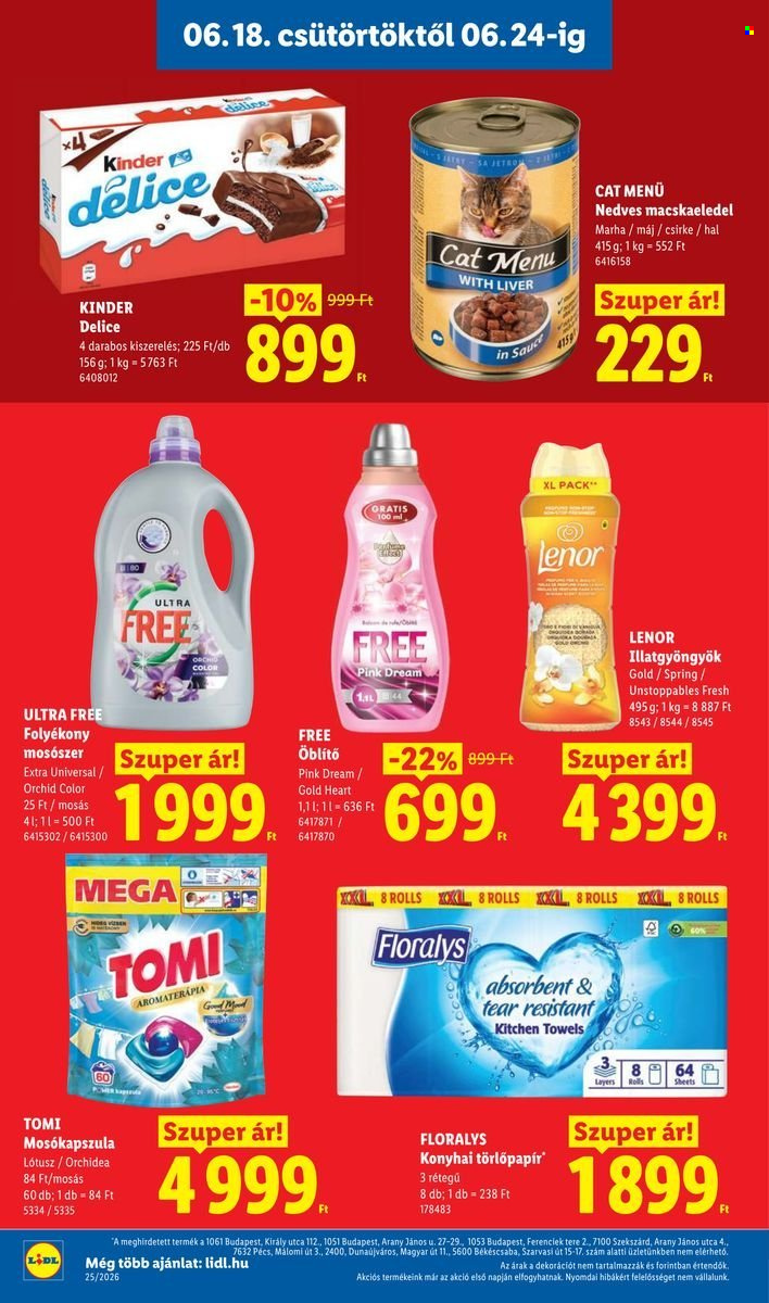 Lidl akciós újság érvényes:  - 2026.06.18 - 2026.06.24. 14. oldal Oldal 14