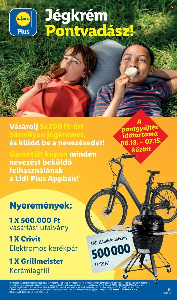 Lidl akciós újság érvényes:  - 2026.06.18 - 2026.06.24. 15. oldal Oldal 15