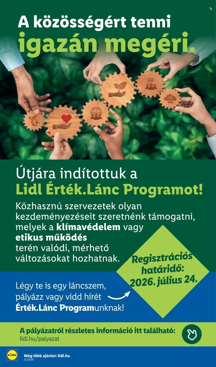 Lidl akciós újság érvényes:  - 2026.06.18 - 2026.06.24. 16. oldal Oldal 16