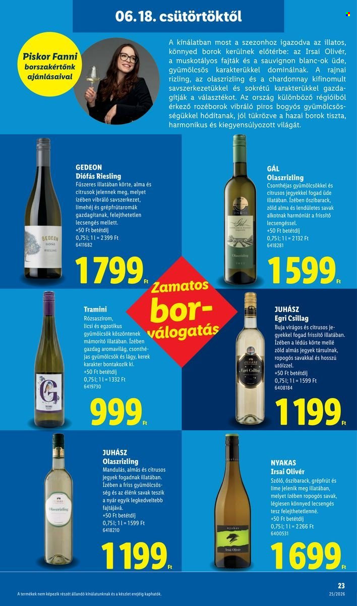 Lidl akciós újság érvényes:  - 2026.06.18 - 2026.06.24. 23. oldal Oldal 23